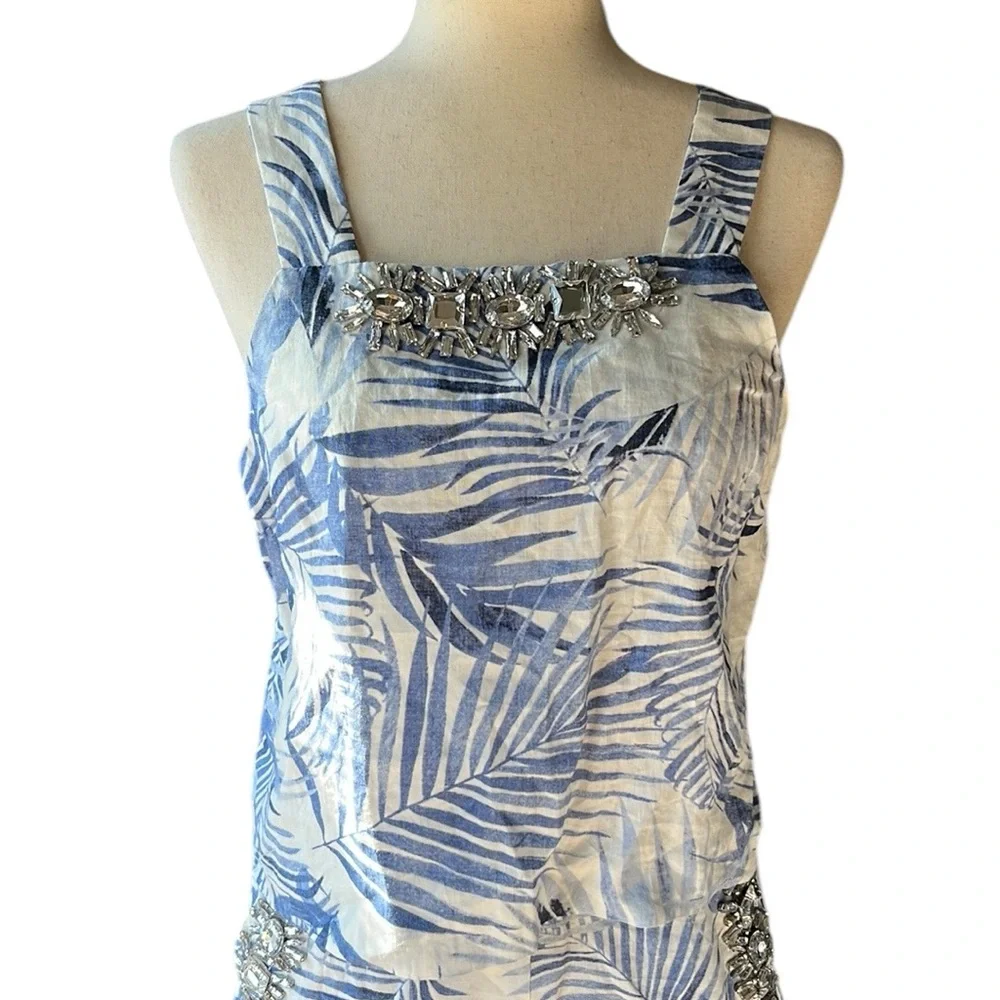 J.O.A. los Angeles Just One Answer 2 piece Linen Short Set - Picture 10 of 16